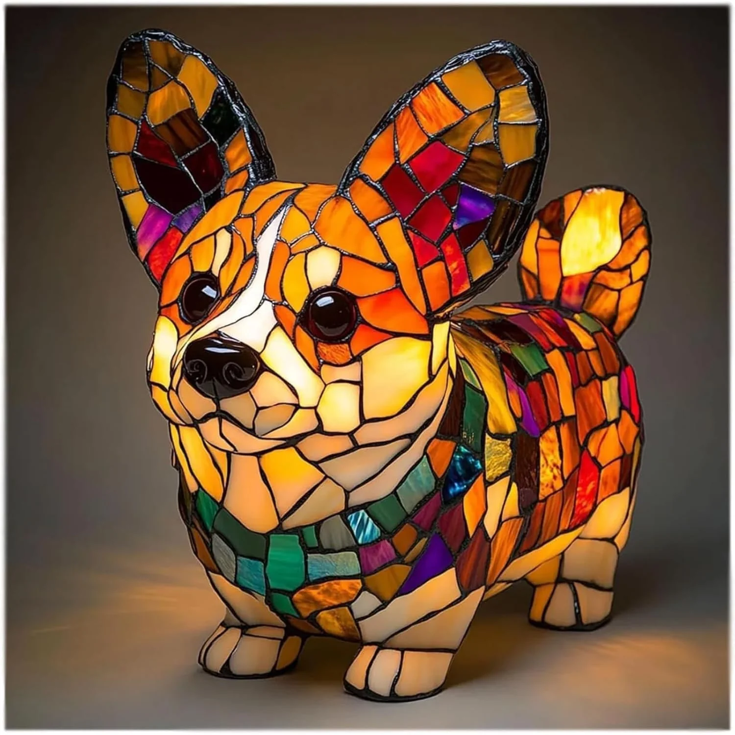 Decorative Resin Dog Table Lamp Accent Light Accent Table Lamp - Image 7